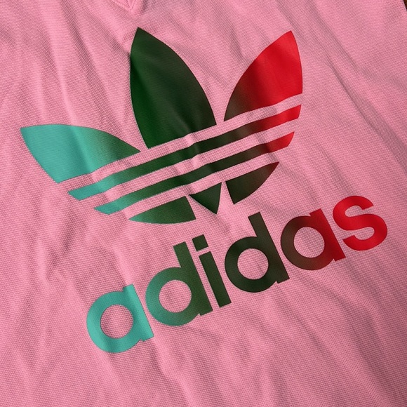 adidas Pink Adicolor 70s V-Neck Dress (brand new, never worn) - Picture 3 of 5